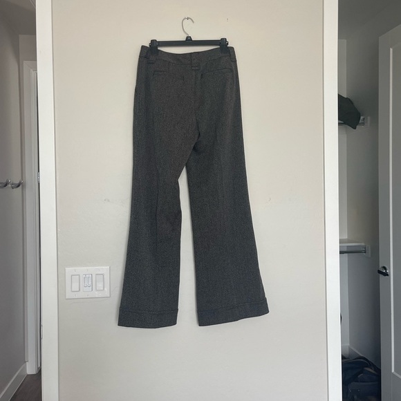 Gray Wide-Leg Trousers - Picture 5 of 5